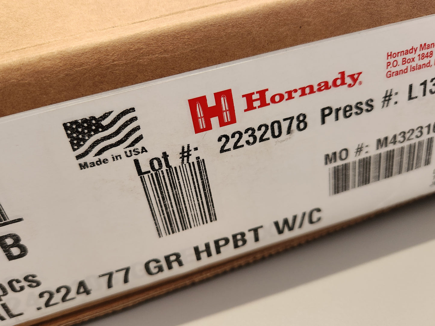 REMAN 77gr HORNADY OTM 50CT